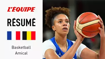 Basketball - Les Bleues s'inclinent contre les Belges dans le cadre du dernier match avant l'Euro