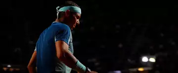 Nadal battu et blessé