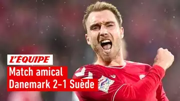 Euro 2024 : Un but sublime d'Eriksen donne la victoire au Danemark contre la Suède en amical
