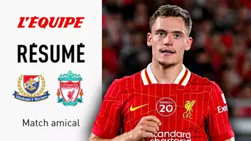 Football : Florian Wirtz buteur, Liverpool remporte son dernier match de préparation face à Yokohama