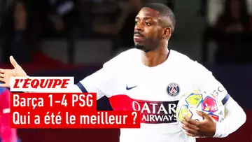 Dembélé, Barcola, Vitinha, Marquinhos : Qui a été le meilleur joueur de Barça-PSG (1-4)