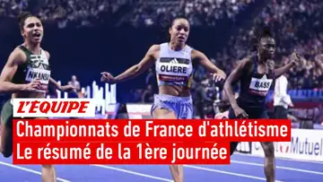 Le résumé de la 1re journée - Athlétisme - Championnats de France (salle)