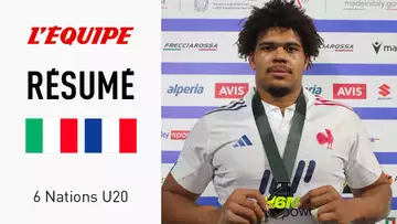 Le résumé d'Italie - France - Rugby - Tournoi U20