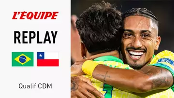 Qualif Mondial 2026 : Le replay intégral du match entre le Brésil et le Chili