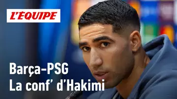 Barça-PSG - Achraf Hakimi : "Je suis très content d'être 6e du classement du Ballon d'Or"