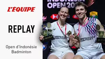 Open d'Indonésie : Le replay intégral de la victoire historique du double Gicquel-Delrue