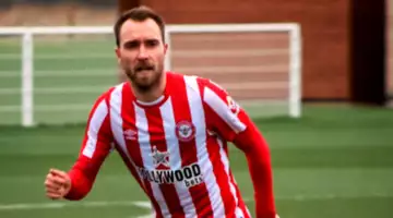 Eriksen joue à nouveau avec Brentford