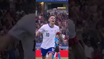 🇺🇸💥 La superbe frappe de Christian Pulisic pour les États-Unis ! #usa #copaamerica #football