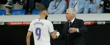 Real Madrid : Ancelotti valorise le duo Benzema-Vinicius