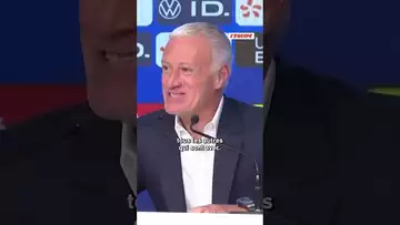 🫣 Deschamps sarcastique après une question sur Thauvin