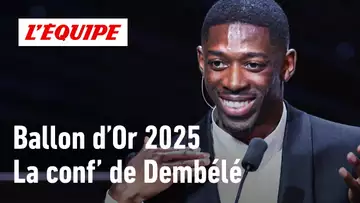 La réaction d'Ousmane Dembélé après son Ballon d'Or : "En 2025 j’ai complètement explosé"