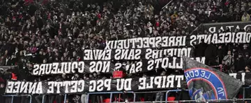 PSG : CUP exprime sa colère avec des banderoles