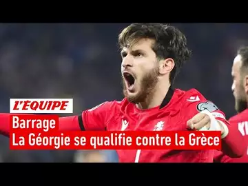 Qualif Euro 2024 - La Géorgie à l’Euro : scènes de liesse après une séance de tirs au but historique