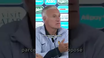 🥇🇫🇷 Didier Deschamps est catégorique : "Ousmane Dembélé mérite le Ballon d'Or à 100% !" #shorts