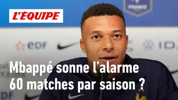 Mbappé sonne l'alarme : Est-ce possible de jouer plus et d'avoir plus de repos ?
