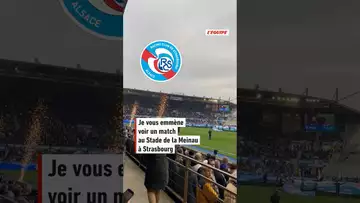 Je vous emmène voir un match au Stade de la Meinau, à Strasbourg #football #ligue1 #shorts