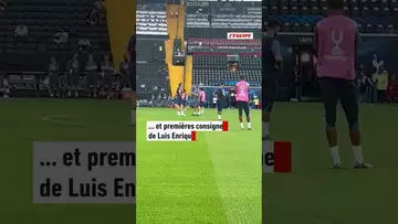 🔥⚽️ Premier entrainement avec le PSG pour Zabarni ! #psg #ligue1 #sports