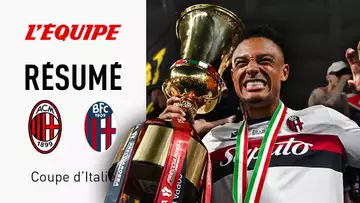 Coupe d'Italie : Bologne s'offre l'AC Milan en finale et obtient son premier trophée 51 ans après !