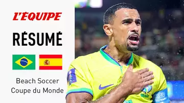 Mondiaux Beach Soccer 2025 : Le Brésil écrase l'Espagne en quart de finale
