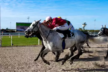 Prix Jacques Geliot, monastère sur l'hippodrome de Cagnes sur Mer