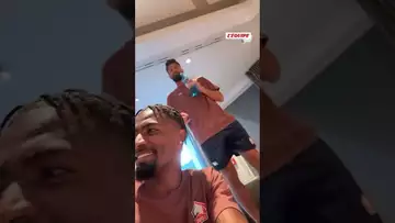 😂 Le bizutage raté d'Olivier Giroud à Lille sur Cheb Khaled ! #shorts #giroud #losc #ligue1