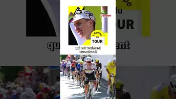 🚴🥳 Mardi, Pogacar a décroché sur le Tour de France la 100ème victoire de sa carrière #shorts #bike