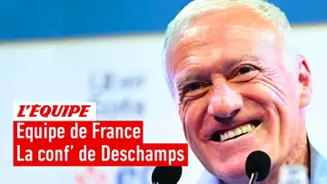 Équipe de France - Deschamps sur Mbappé : "Ça évolue dans le bon sens pour qu'il soit dispo demain"