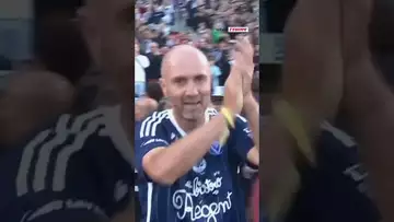 🤩Zidane, Gourcuff, Dugarry... Entrée des légendes des Girondins #shorts #football #zidane