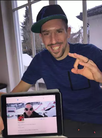 C’est officiel Franck Ribéry débarque sur les réseaux sociaux !