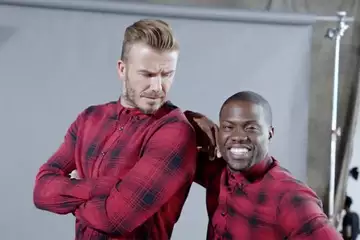 David Beckham dans un duo comique avec Kevin Hart pour H&M !