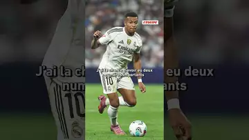 🔟⚽️ "C'est spécial de porter le numéro 10" #mbappe #realmadrid #football