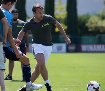 Quand Emmanuel Macron rend une visite surprise aux joueurs de l'OM...