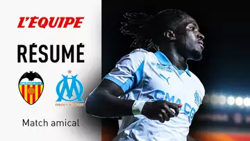 Football : GOLAZO de Jonathan Rowe qui permet à l'OM d'arracher le nul face à Valence