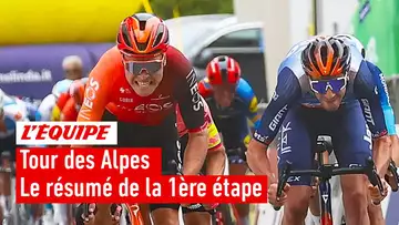 Cyclisme sur route : Le résumé de la première étape du Tour des Alpes remportée par Tobias Foss