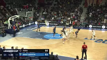 Le résumé de Paris - Saint-Quentin - Basket - Leaders Cup