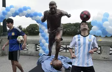 La statue de Lionel Messi victime d'un acte scandaleux