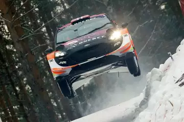 Une performance incroyable lors d'un rallye