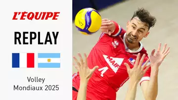 Volley - Mondiaux 2025 : Le replay intégral de l'élimination de la France face à l'Argentine