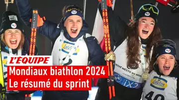 Mondiaux Biathlon - Quadruplé HISTORIQUE des Bleues sur le sprint, Julia Simon championne du monde !