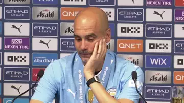 Foot - ANG - Man. City : L'hommage de Guardiola, ému, à Klopp : «il va beaucoup me manquer»