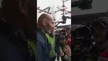 🤝Zidane supporter de la team Alpine aux 24 Heures du Mans 2024 #shorts #zidane #automobile