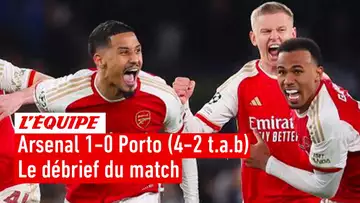 Arsenal 1-0 Porto (4-2 t.a.b) : Le débrief de la qualification des Gunners dans L'Équipe du Soir