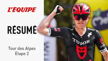 Le résumé de la 2e étape - Cyclisme - Tour des Alpes