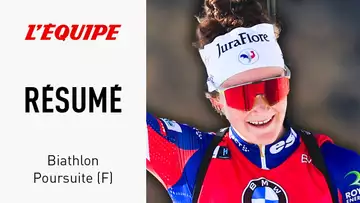 Le résumé de la poursuite à Oslo - Biathlon - CM (F)