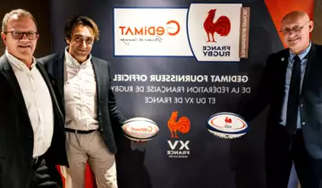 Rugby - Gedimat fournisseur officiel de la FFR et du XV de France jusqu'en 2024