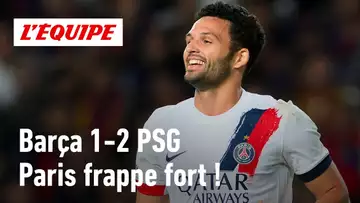Barça 2-1 PSG : Le PSG RENVERSE le Barça à Montjuïc, le débrief du match