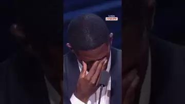 🇫🇷​🤩​ Le moment de partage entre Deschamps et Dembélé après la cérémonie du Ballon d’Or #ballondor