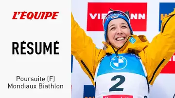 Le résumé de la poursuite des Championnats du monde à Lenzerheide - Biathlon - Mondiaux (F)