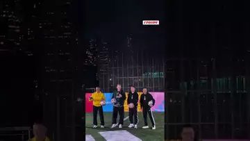 ⚽ Zinédine Zidane présente le ballon de la Coupe du monde 2026 à New York #shorts #zidane