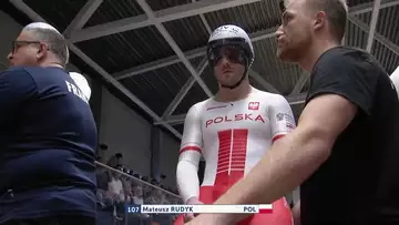Harrie Lavreysen en démonstration sur le keirin, Tom Derache en bronze - Cyclisme sur piste - Euro